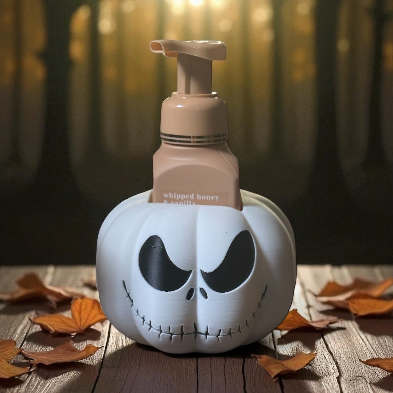 Pumpkin Skull Soap Holder