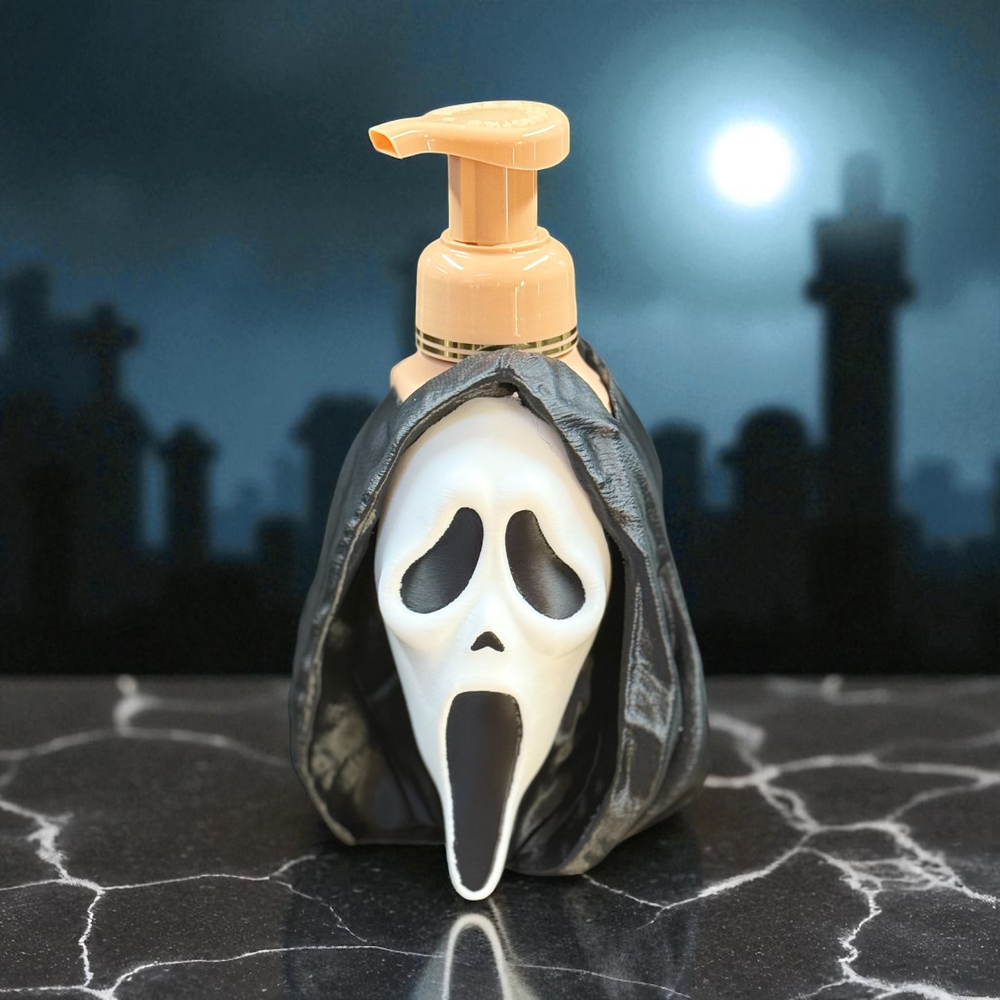 Ghost Face Soap Holder