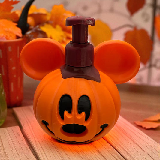 Mouse Pumpkin Soap Holder
