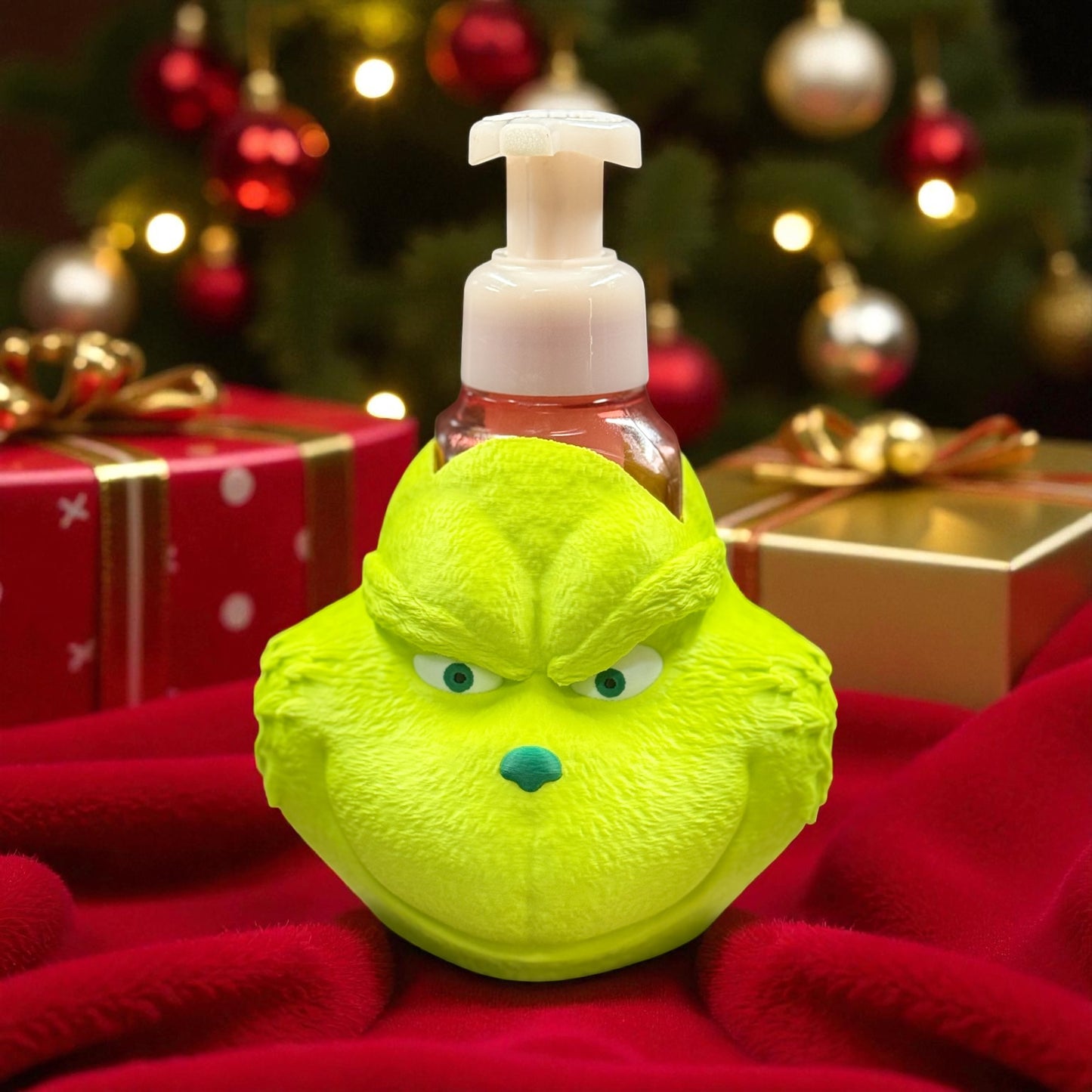 Grinch Soap Dispenser Holder